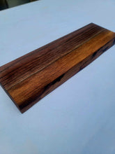 Load image into Gallery viewer, Set of 3 live-edge black walnut wall shelves
